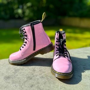 Dr. Martens pink boot size 2